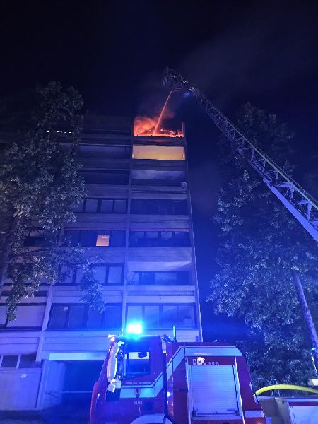 Wohnungbrand in Villach (Bild 1)